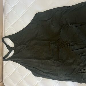 Dark green Sleeveless Top